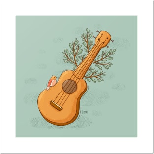 Ukulele Tree Posters and Art